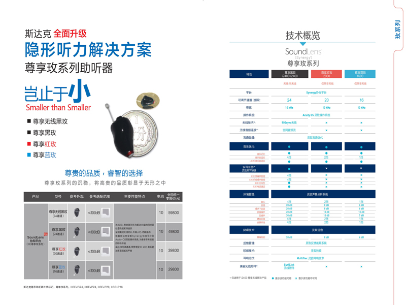 斯达克玫系列助听器